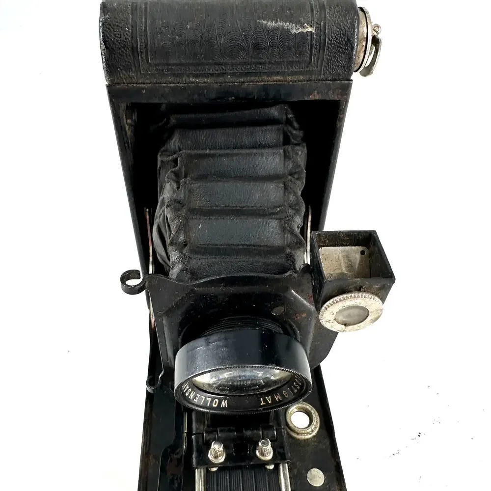 Wollensak Velostigmat 85mm f/3.5 Folding Camera – Vintage Bellows – Parts Only